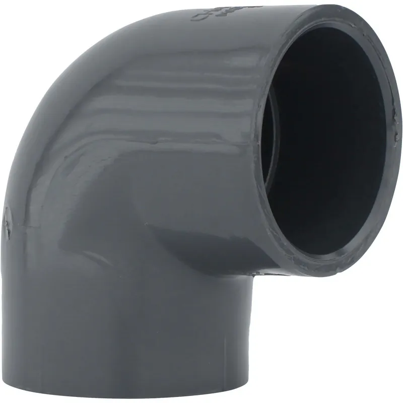 Charlotte Pipe PVC083002000HA Slip x Slip Schedule 80 90 Deg PVC Elbow (1/4 Bend)