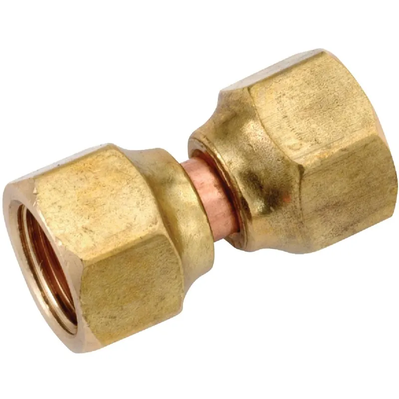 Anderson Metals 754070-08 Brass Flare Swivel Union