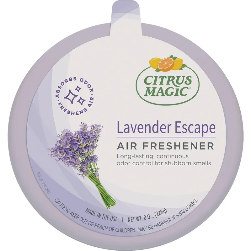 Citrus Magic 616472347 Lavender Solid Air Freshener 8 Oz