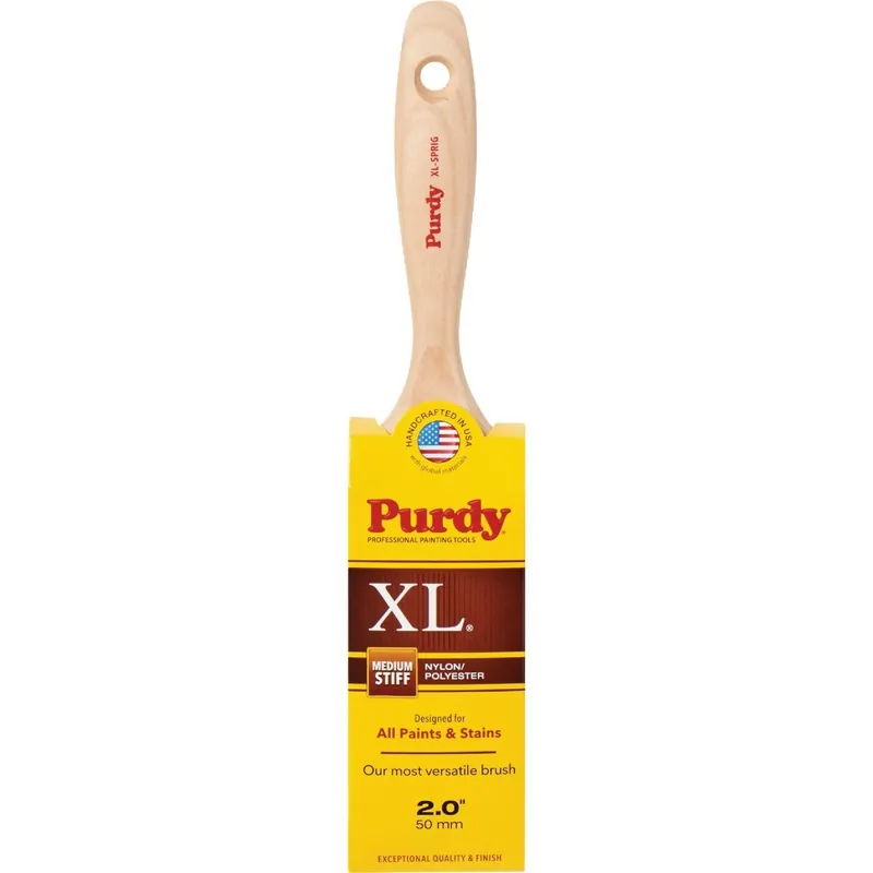Purdy 144380320 XL Sprig 2 In. Flat Trim Paint Brush