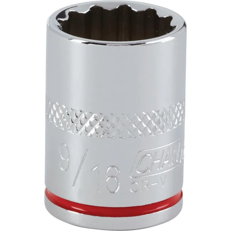 Channellock 305197 3/8 In. Drive 9/16 In. 12-Point Shallow Standard Socket