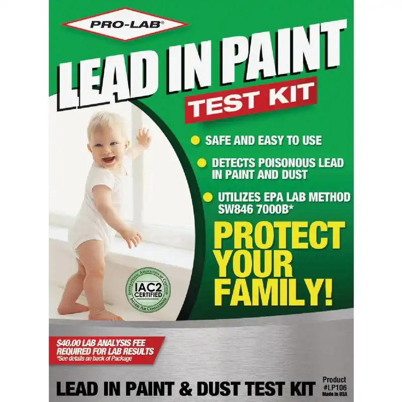 Pro Lab LP106 Dust Wipes Lead Test Kit