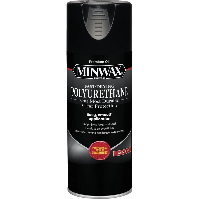 Minwax 33050000 Warm Gloss Clear Spray Polyurethane 11.5 Oz.