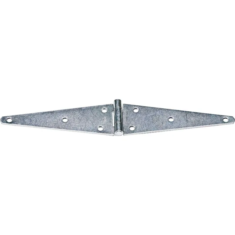 National N127878 Strap Hinge 3.68 In. x 10 In. Zinc Heavy-Duty Replacement N127878