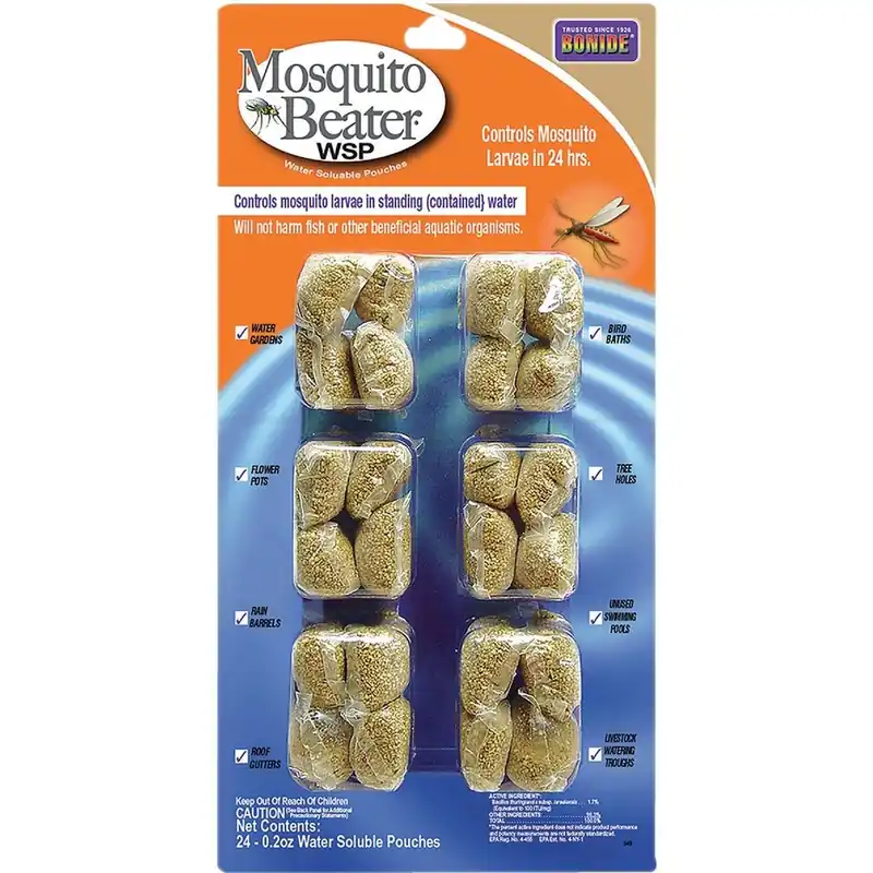 Bonide 549 Mosquito Beater 0.2 Oz Ready To Use Pouch Mosquito Killer