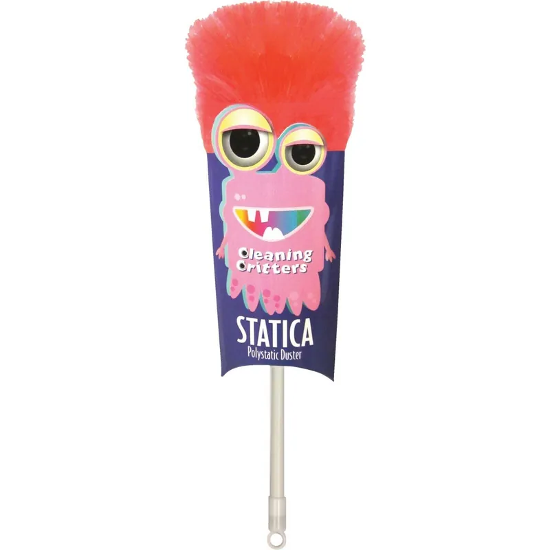 Ettore 32022 Cleaning Critters Statica 15 In. Non-Allergenic Polypropylene Duster