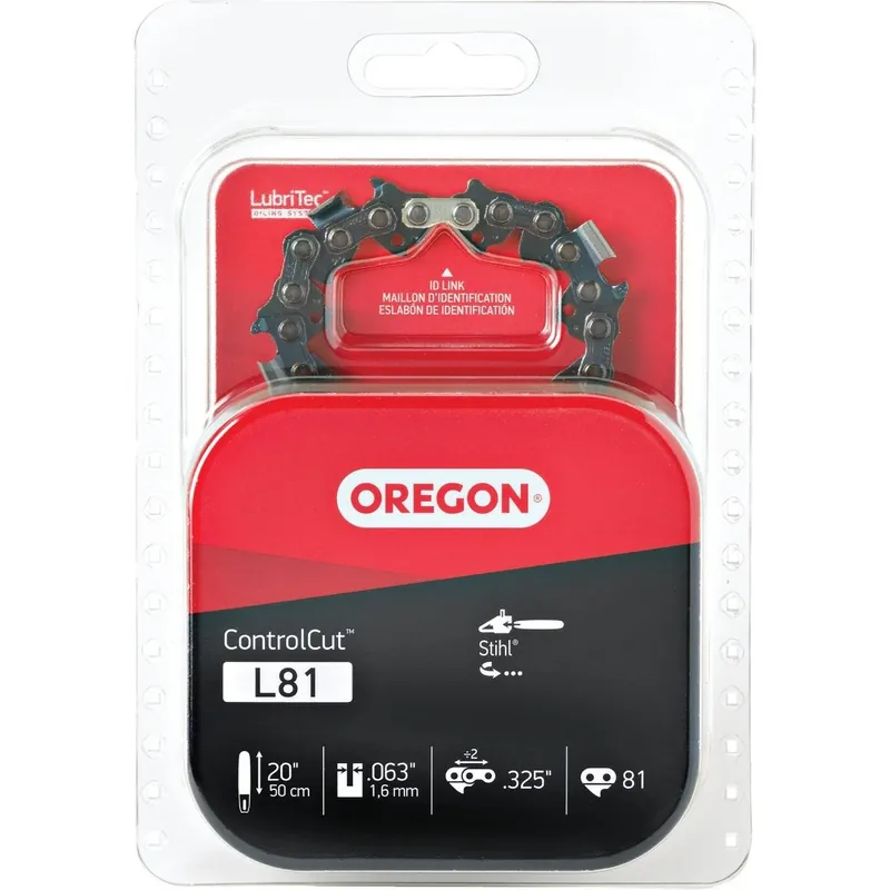 Oregon Cutting L81 Chainsaw Chain 20 In. Replacement MPN