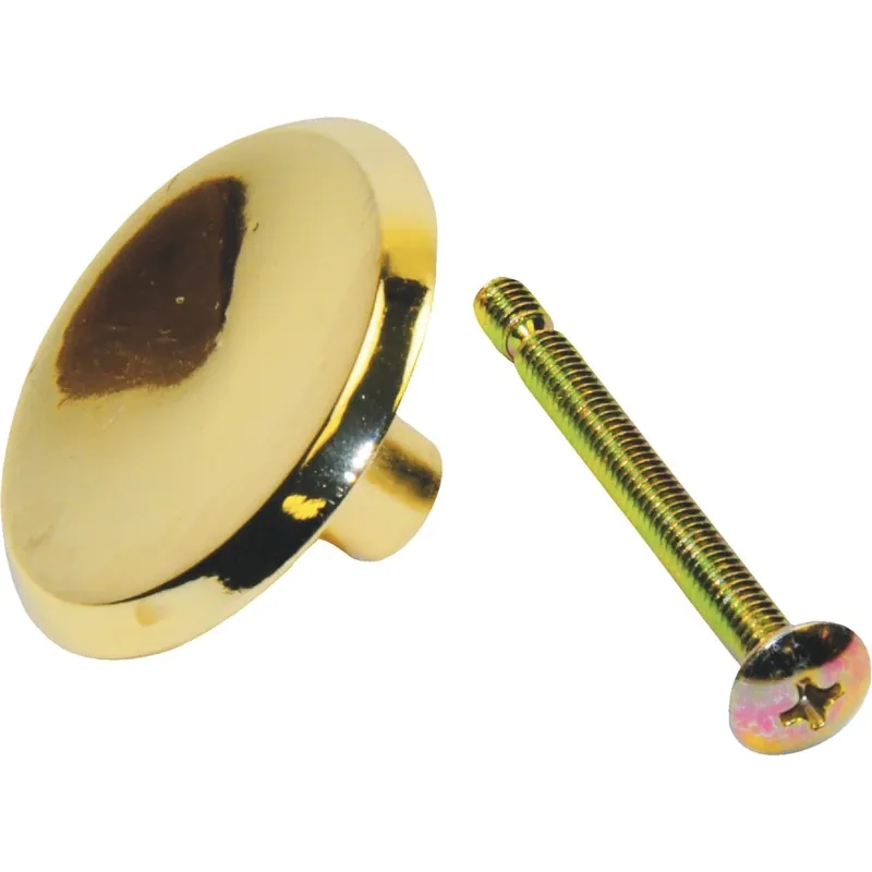 Johnson Hardware 38-3PPK1 Johnson Bi-Fold Brass Door Knob Pull