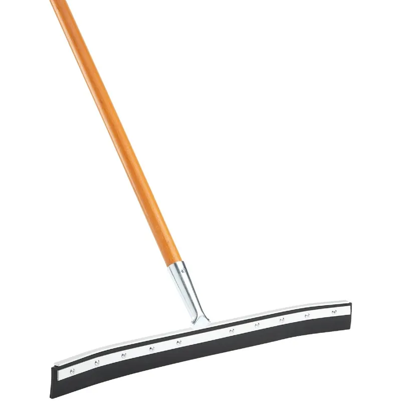 Libman 542 Curved Rubber Floor Squeegee with Handle