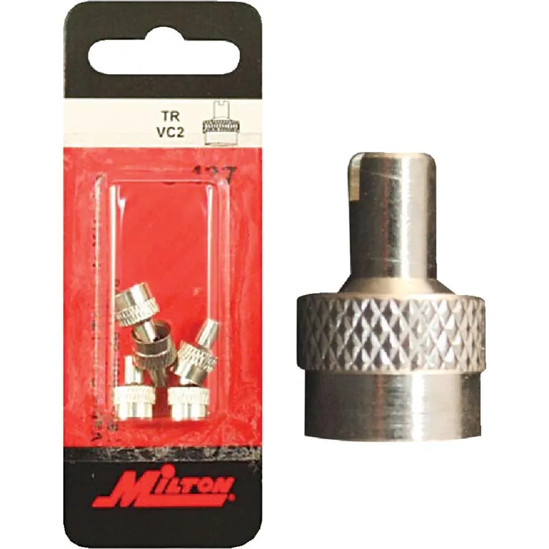 Milton S-437 Brass Tire Valve Cap (5-Pack)