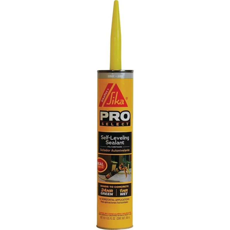 Sika 515304 Sikaflex Self-Leveling Sealant 10.1 Oz Gray Concrete Sealant