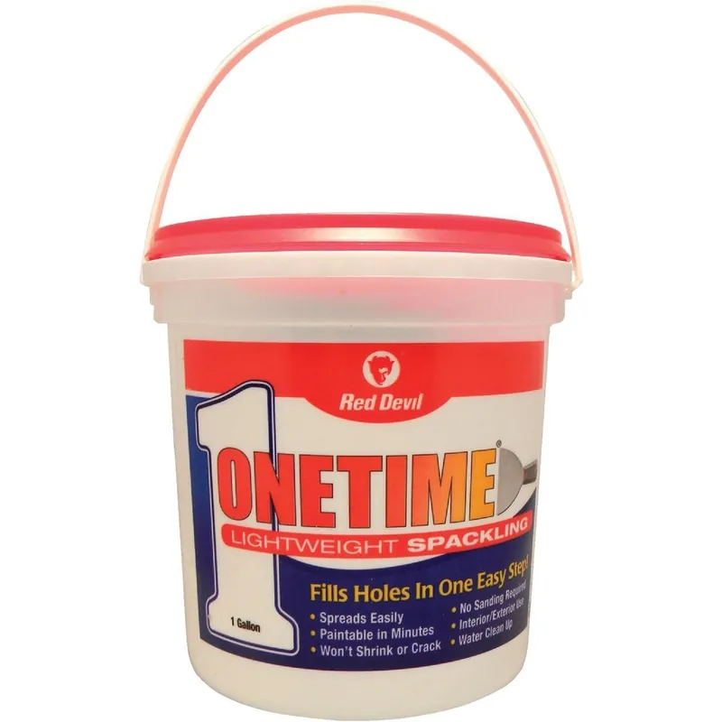 Red Devil 0541 Onetime 1 Gal. Lightweight Acrylic Spackling Compound