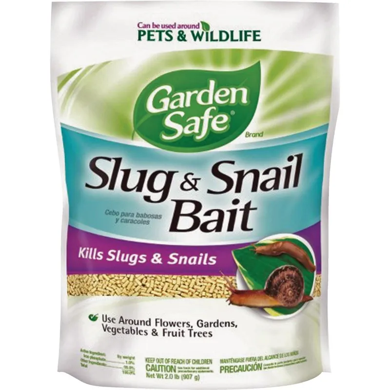 Garden Safe HG-4536 2 Lb. Ready To Use Pellets Slug & Snail Killer