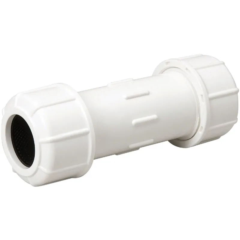 B&K 160-108 MUE160-108 Compression PVC Coupling