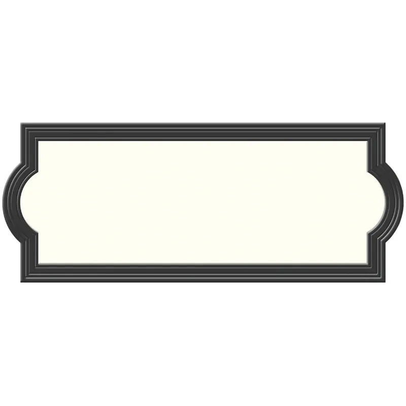 Hy-Ko AK-460 Prestige Series Plastic Address Plate