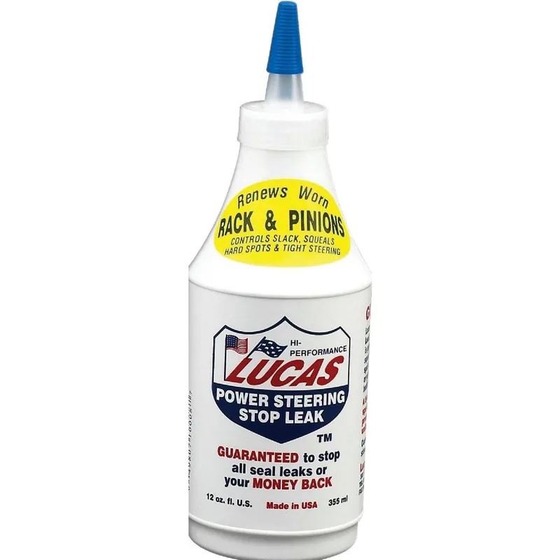 Lucas Oil LUCA10008 Power Steering Leak-Stopper Fluid 12 Oz Each