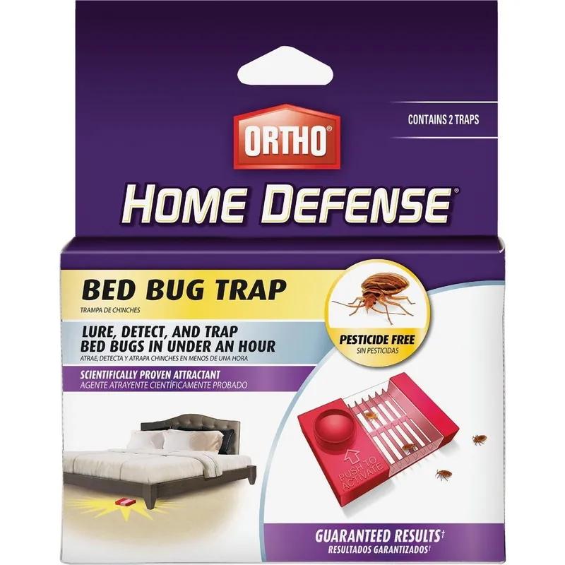 Ortho 0465705 Home Defense Glue Bedbug Trap (2-Pack)
