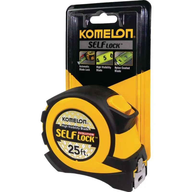 Komelon EV2825 Evolution 25 Ft. Self-Lock Tape Measure