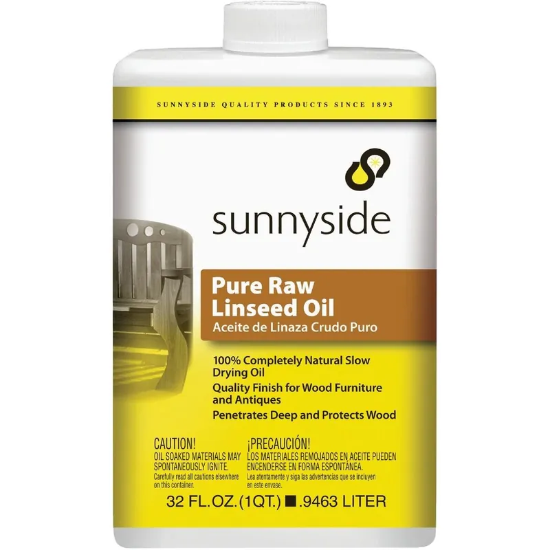 Sunnyside 87332 Pure Raw Linseed Oil 1 Qt.