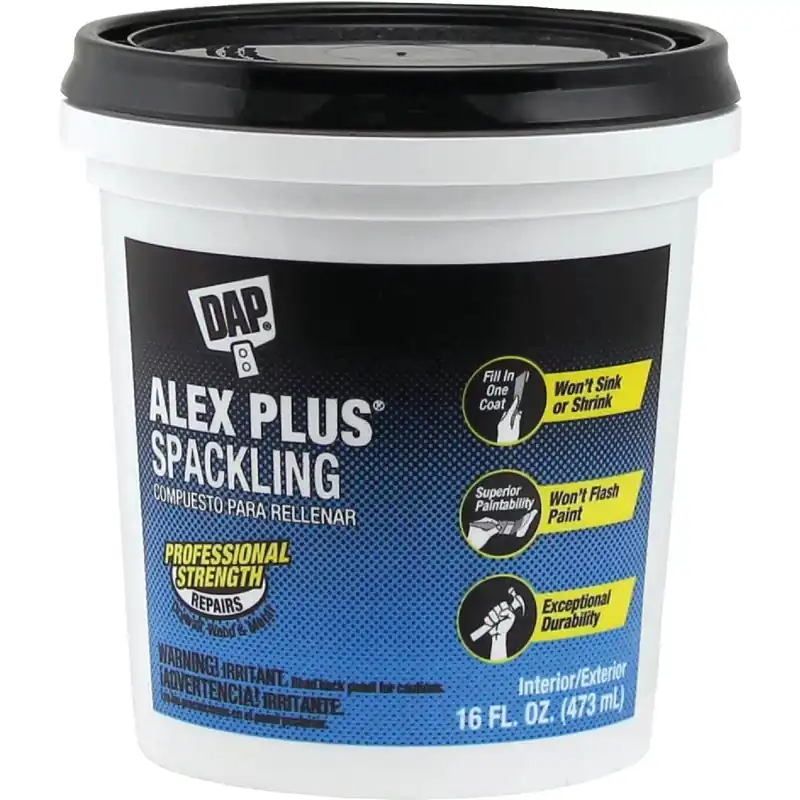 DAP 18745 ALEX PLUS 16 Oz. Professional Latex Spackling