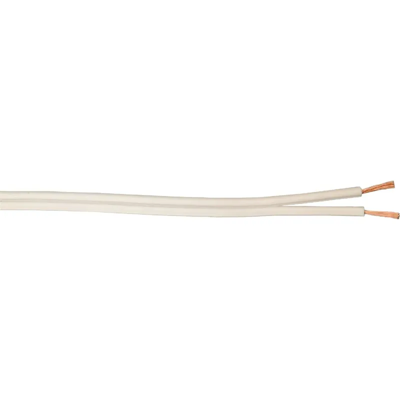 Coleman Cable 600006601 250 Ft. 18/2 White Lamp Cord