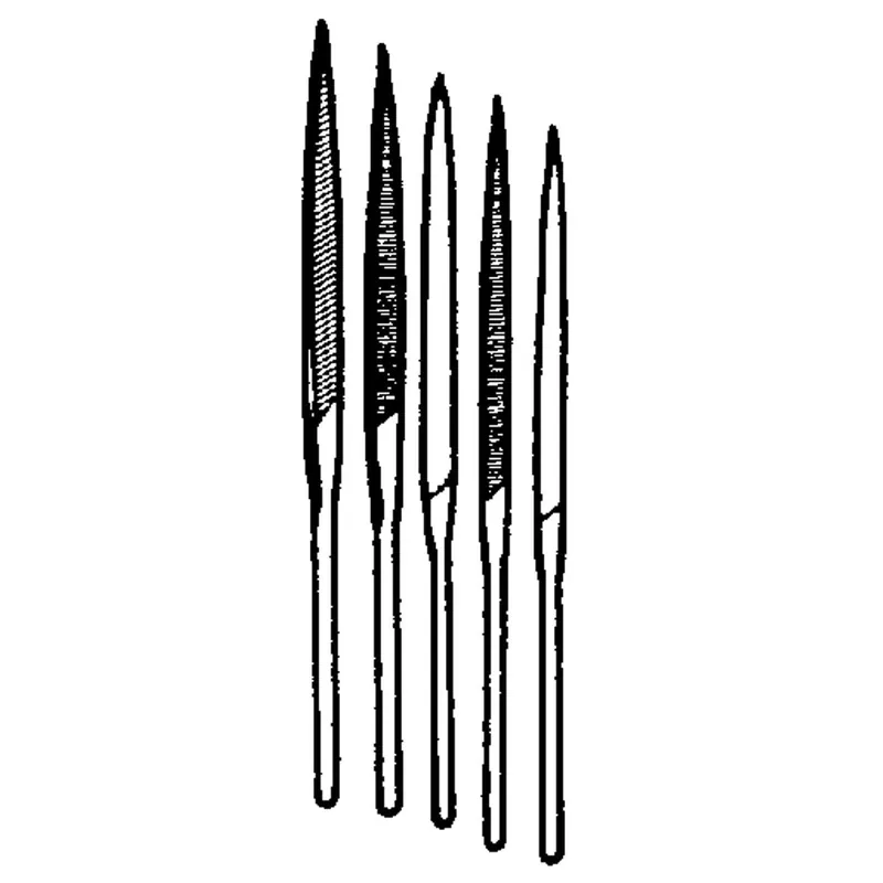 Great Neck NF6C Needle File Set (6-Piece)