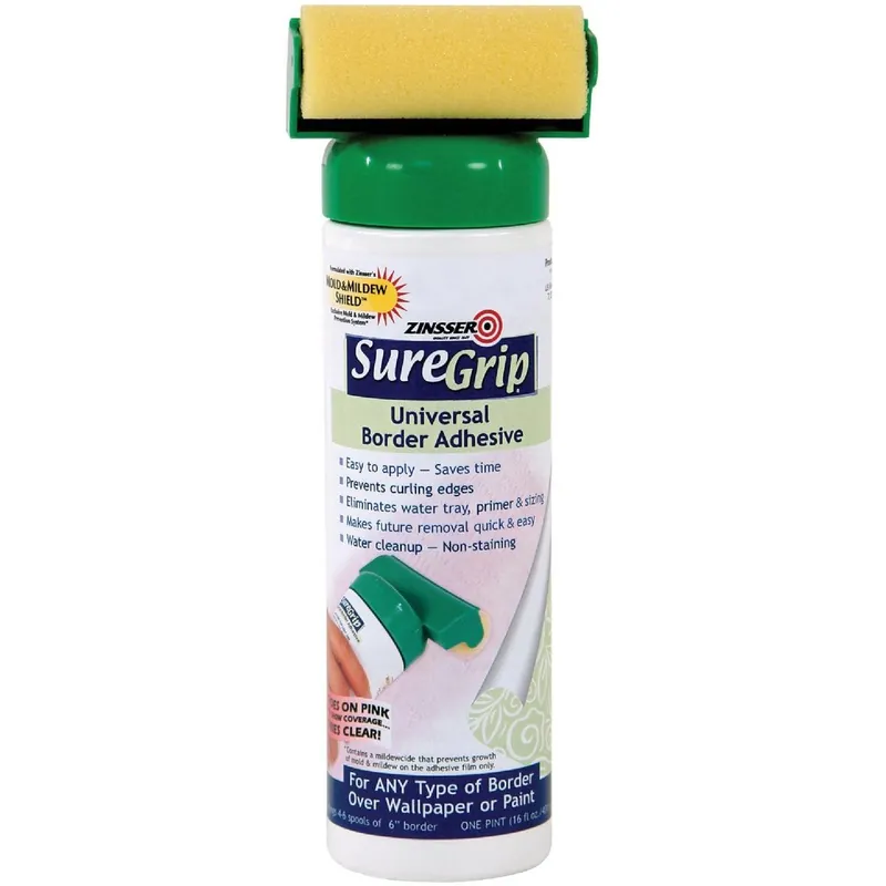Zinsser 02876 SureGrip Universal Border & Wallcovering Adhesive