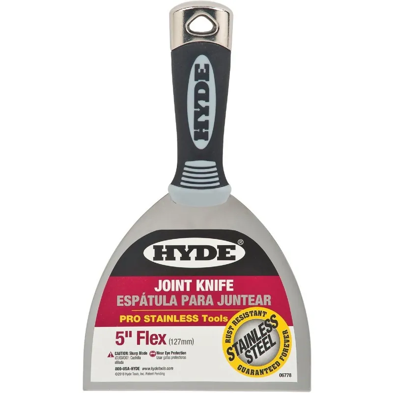 Hyde 06778 Pro Stainless 5 In. Flex Joint Knife