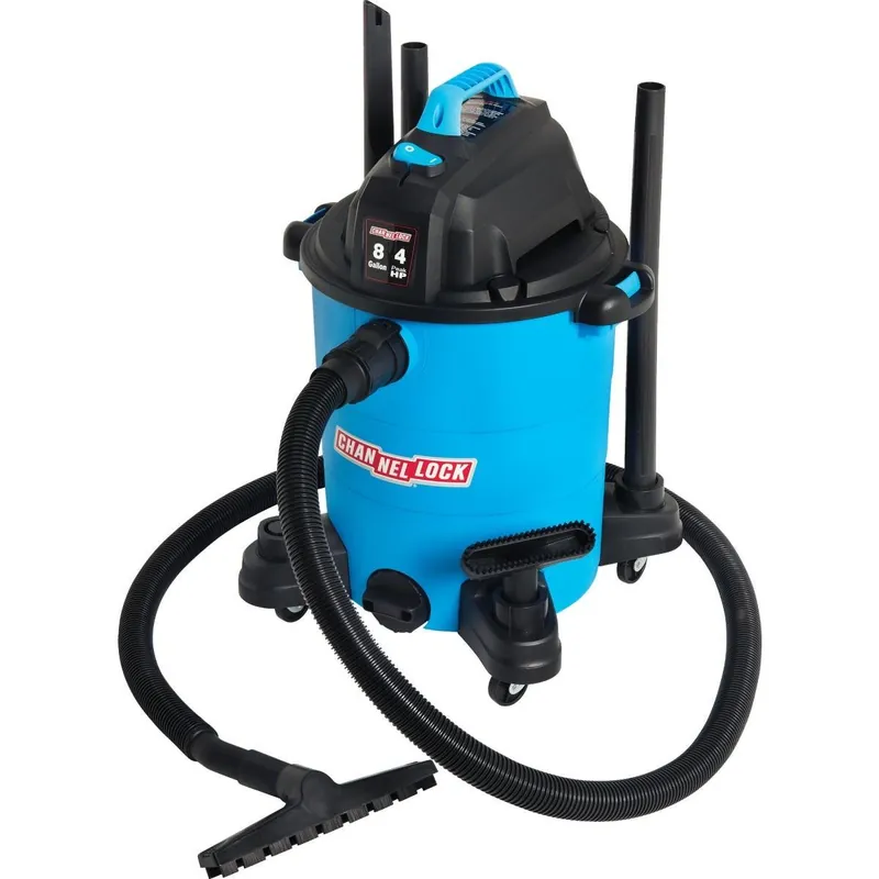 Channellock VJC809PF 2001 8 Gal 4.0-Peak HP Wet/Dry Vacuum