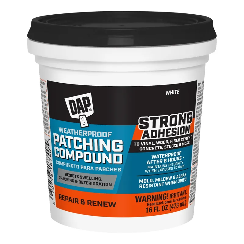 DAP 18740 Weatherproof Patching Compound 16 Oz.