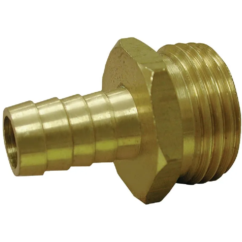 Anderson Metals 737048-1212 Barb x MHT Brass Hose Barb