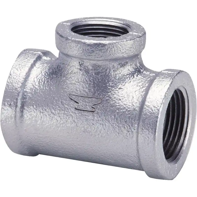 Anvil 8700120804 Malleable Iron Galvanized Tee