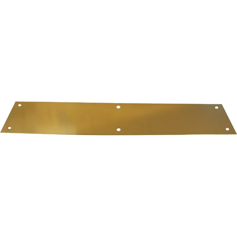 Tell DT100071 Brass Push Plate 3.5 In. x 15 In.