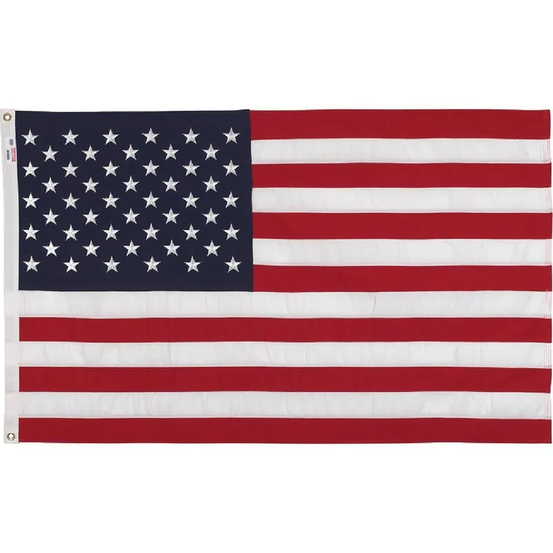 Valley Forge USDT3 Polyester American Flag 3 Ft x 5 Ft