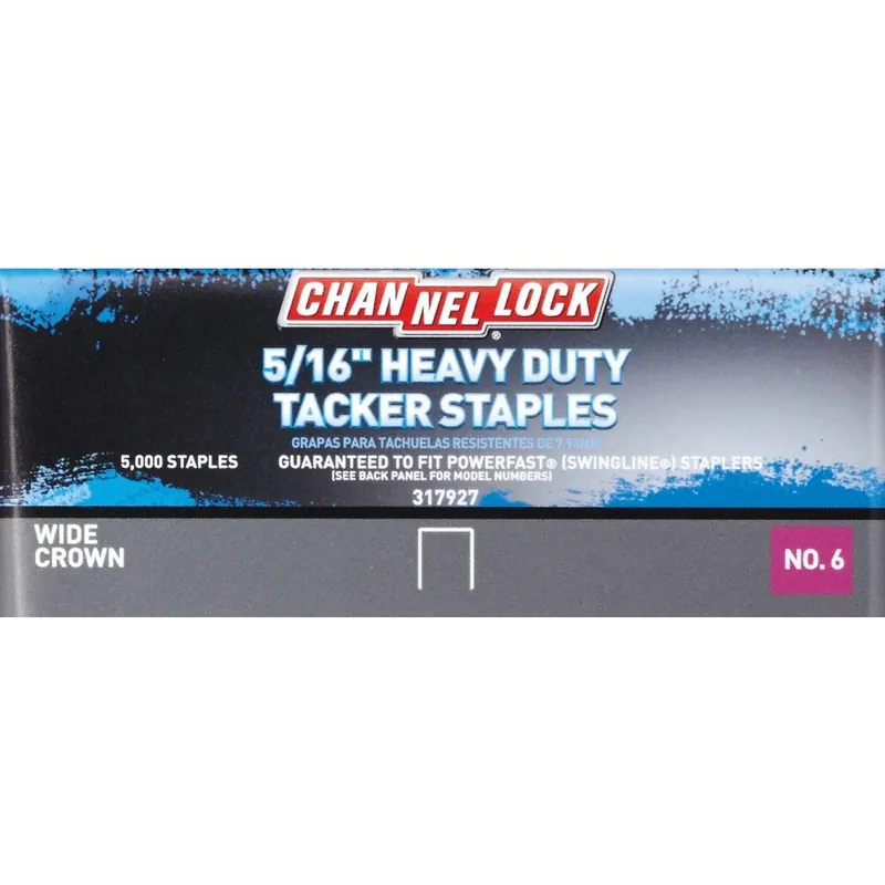 Channellock GR5010516C Hammer Tacker Staple 5/16 In. (5000-Count)