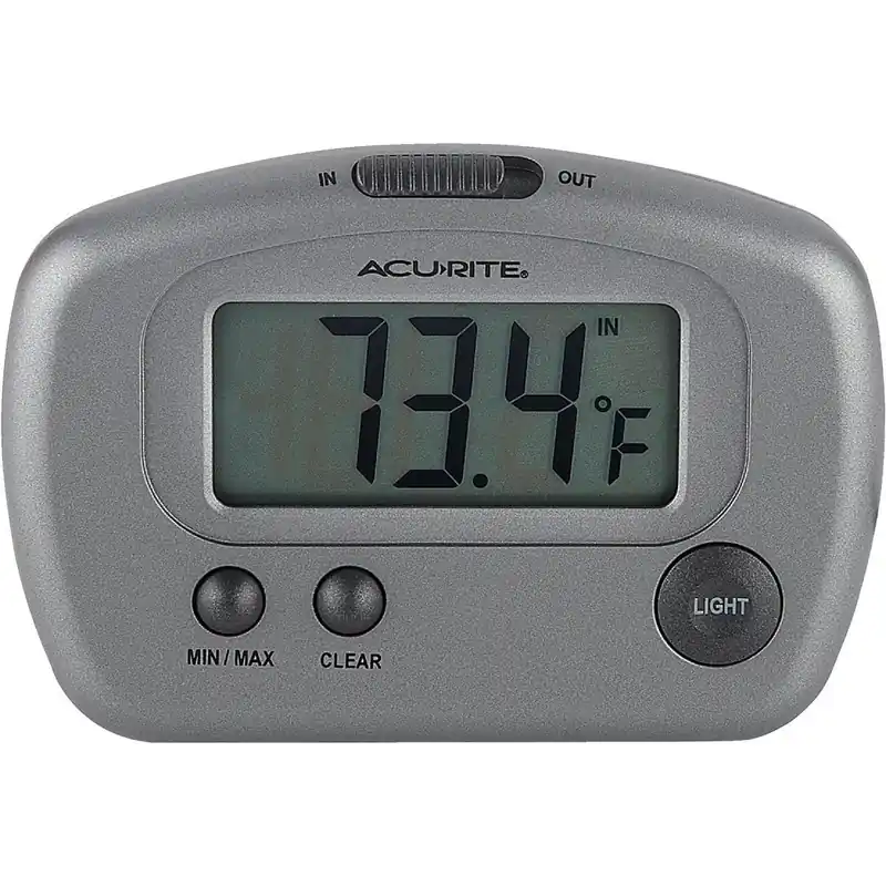 Acurite 00888A3 Plastic Digital Indoor & Outdoor Thermometer