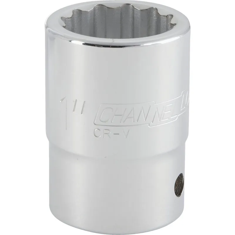 Channellock 308943 3/4 In. Drive 1 In. 12-Point Shallow Standard Socket