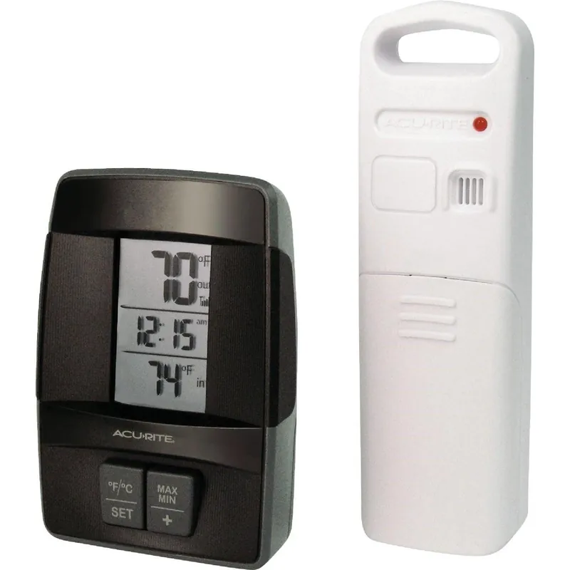 Acurite 00606A3 Sensor Wireless Indoor & Outdoor Thermometer