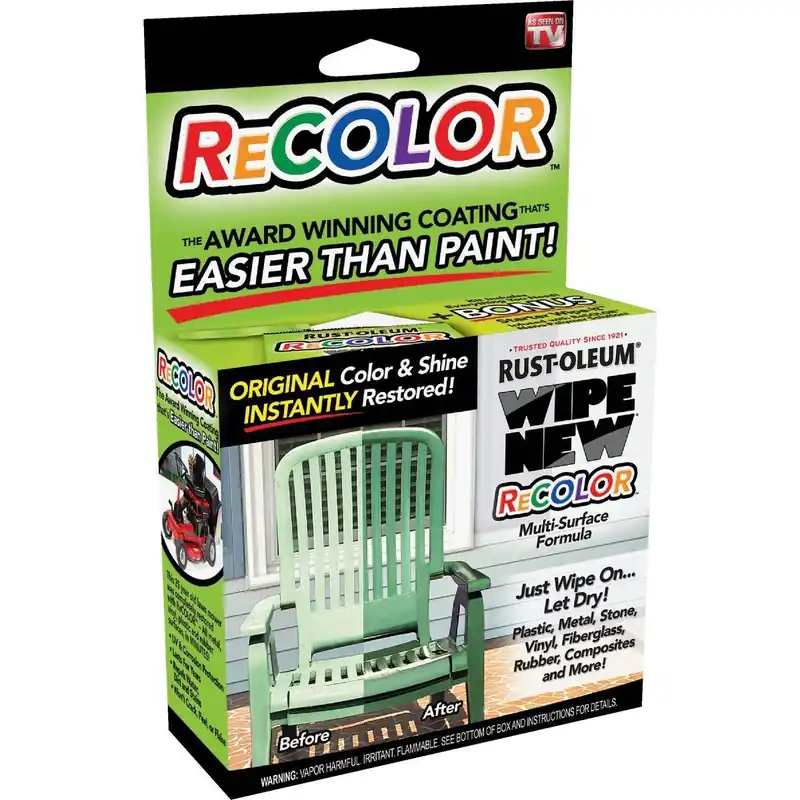 Rust-Oleum 362838 Wipe New Recolor Wipe It Kit