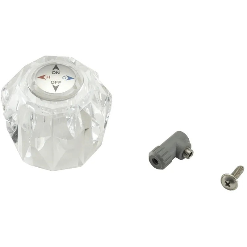 Home Impressions A662001CP-JPF1 Acrylic Faucet Handle Repair Kit