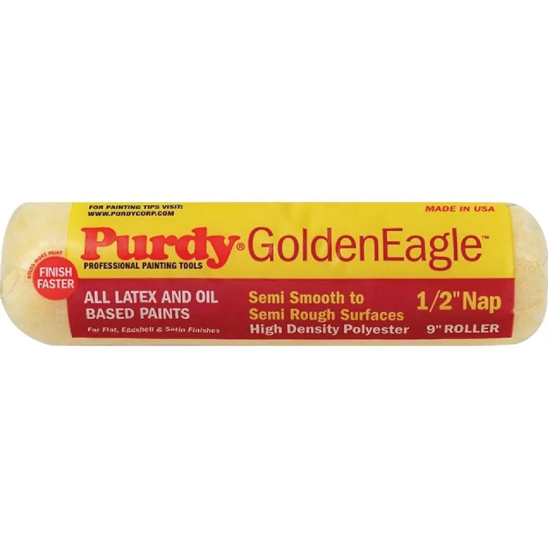 Krylon 144608093 Purdy Golden Eagle 9 In. x 1/2 In. Knit Fabric Roller Cover
