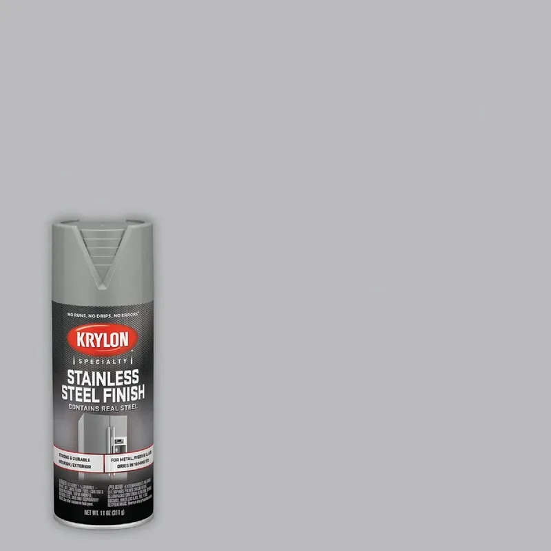 Krylon K02400777 Gloss Stainless Steel 11 Oz. Appliance Spray Paint