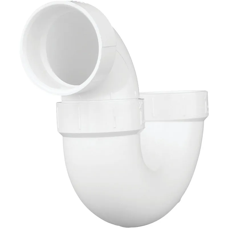 Charlotte Pipe PVC00706X0800HA 2 In. White PVC P-Trap