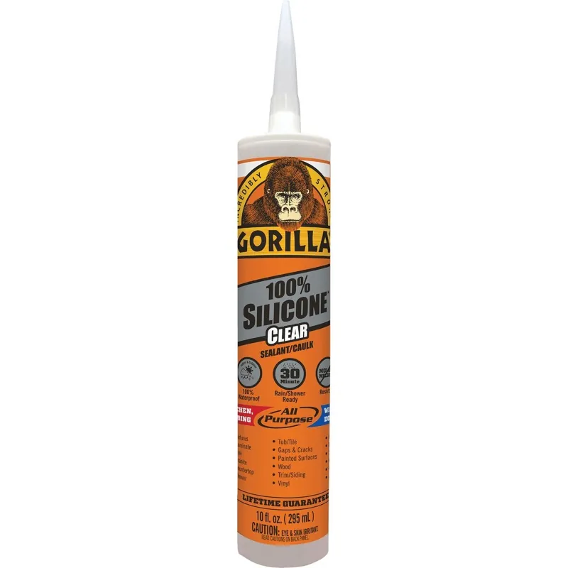 Gorilla Glue 108311 Gorilla 10 Oz. Clear Caulk & Seal