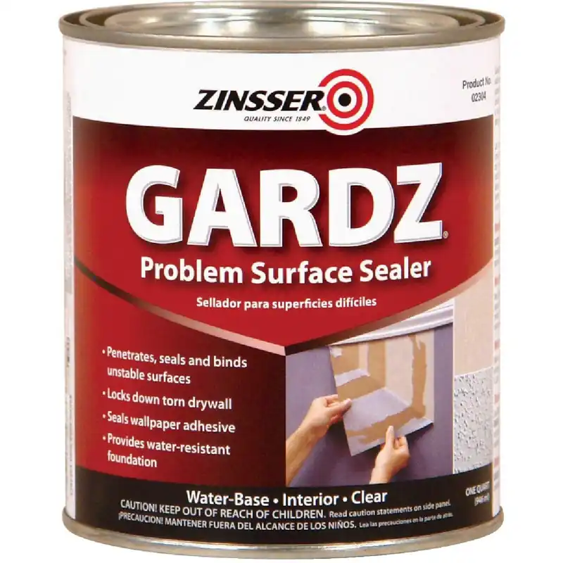 Zinsser 2304 Gardz Water-Based Low Odor Drywall Sealer 1 Qt.