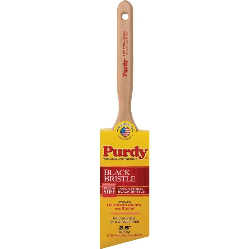 Krylon 144116025 Purdy Black Bristle Extra Oregon 2-1/2 In. Angular Trim Paint Brush