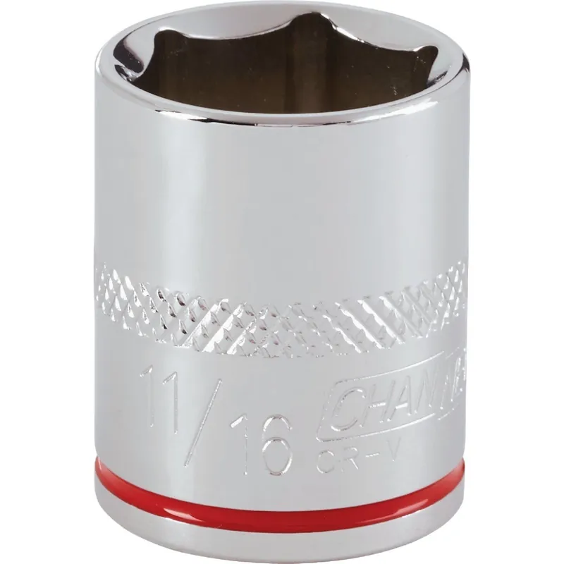 Channellock 302674 3/8 In. Drive 11/16 In. 6-Point Shallow Standard Socket
