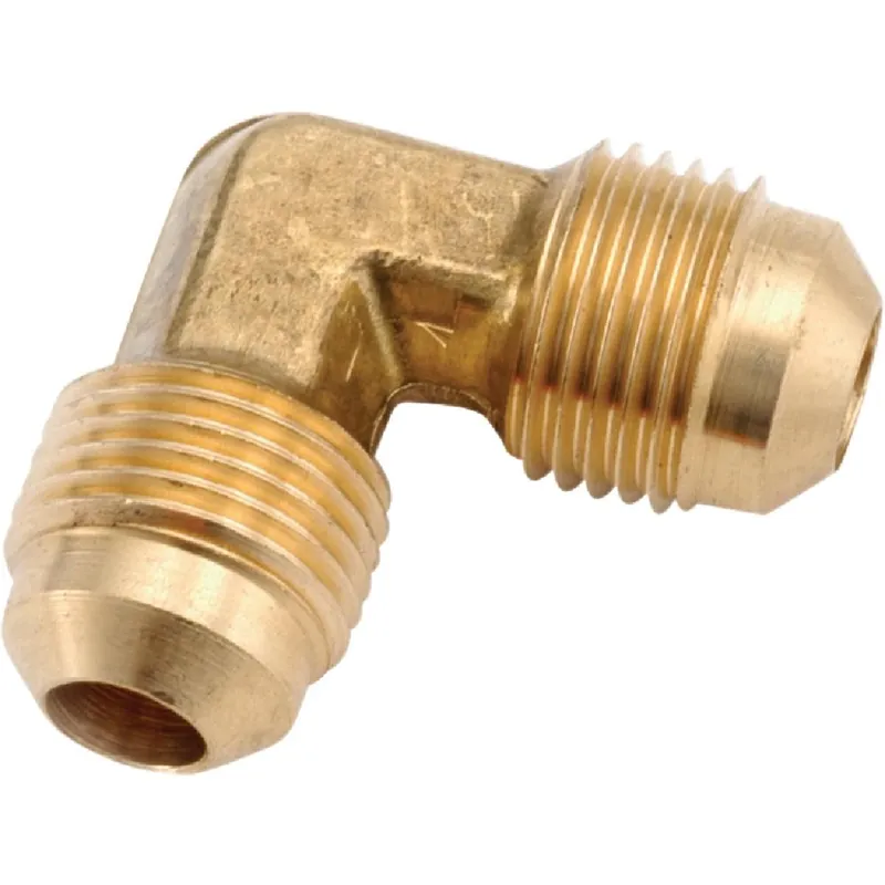 Anderson Metals 754055-10 5/8 In. x 5/8 In. 90 Deg. 2-Way Flare Brass Elbow