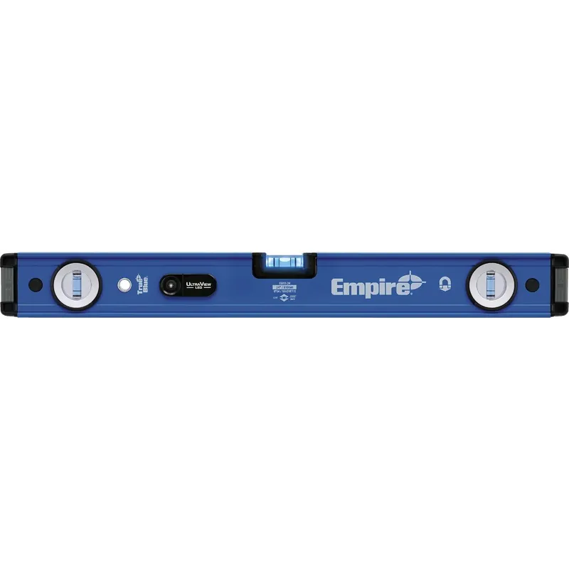 Empire EM95.24 True Blue Ultraview 24 In. Aluminum LED Magnetic Box Level