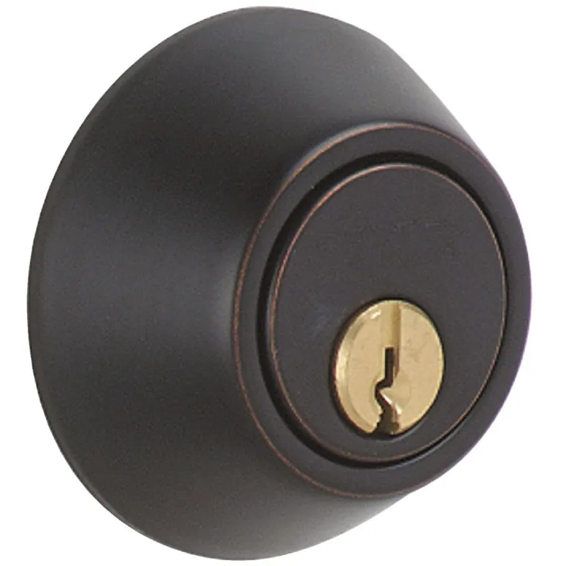 Schlage JD60V716 Dexter Aged Bronze Single Cylinder Deadbolt